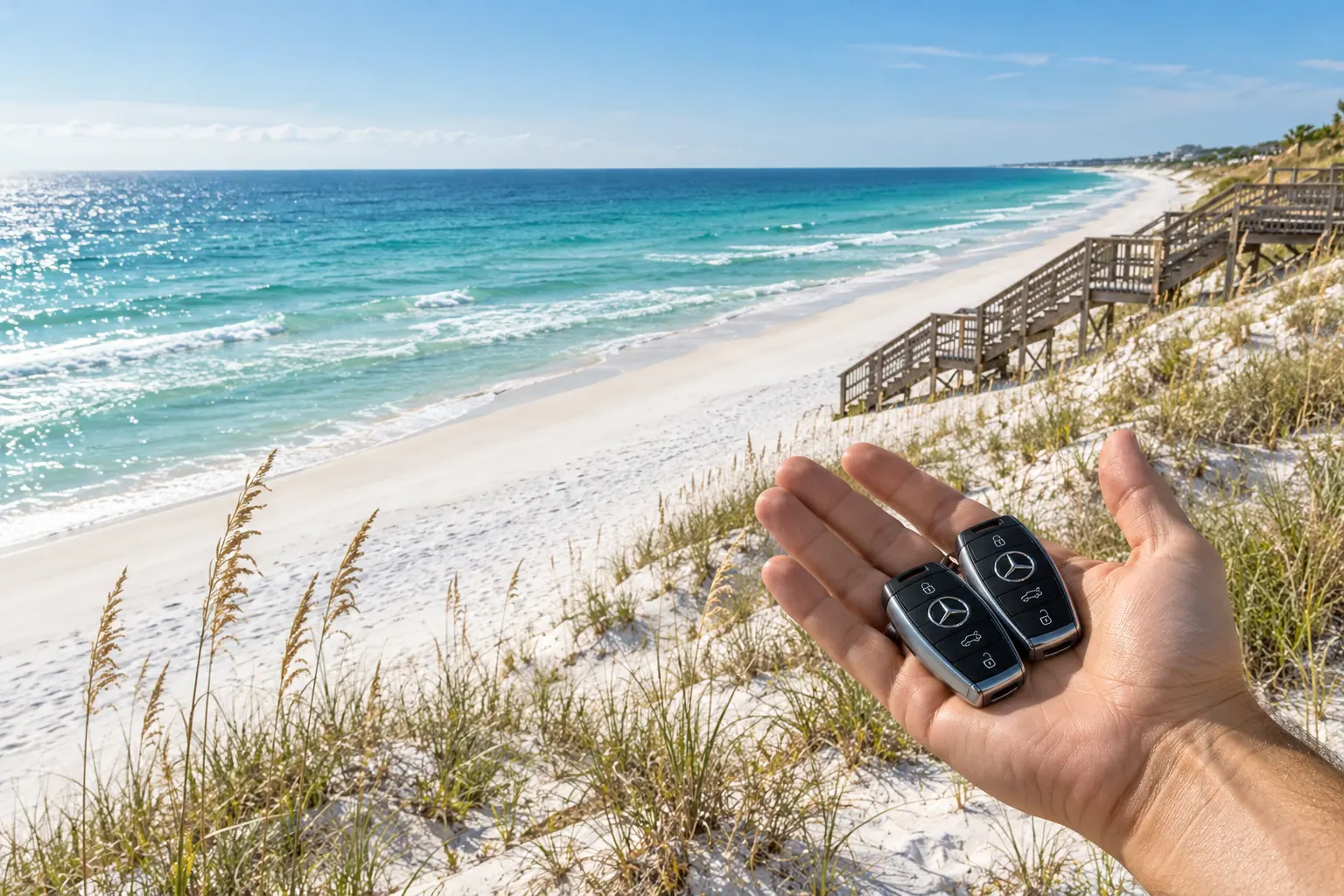 Inlet Beach - illustrative locksmith scene