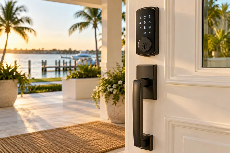 Smart Locks & Keyless Entry - service illustration